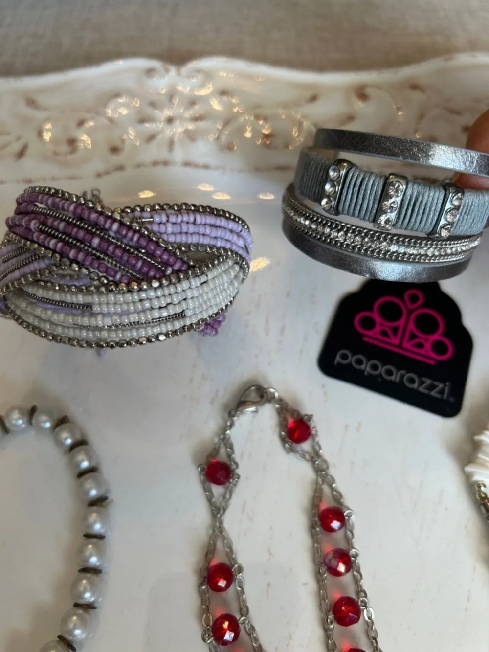 Bundle of 7 Assorted Women’s Bracelet Set - Mixed Colors
